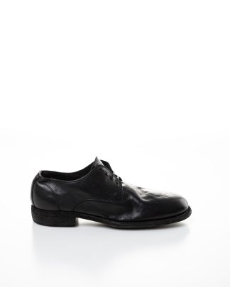 GUIDI men classic derby shoe 992 herren schuh goodyear horse full grain leather black hide m 2