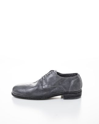 GUIDI men classic derby shoe 992 herren schuh goodyear horse full grain leather grey CO49T hide m 2
