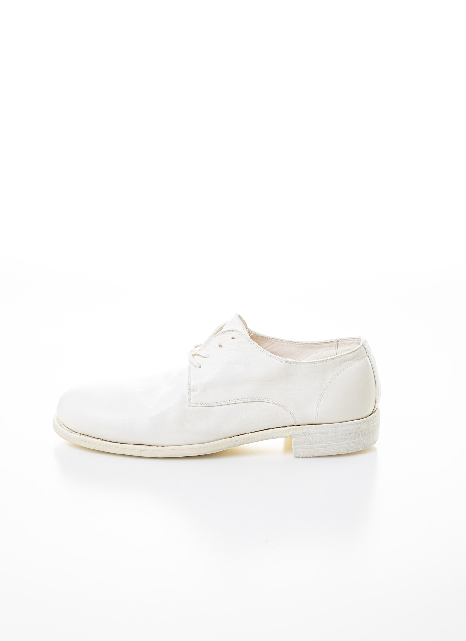 white derby shoes