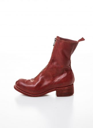GUIDI women front zip boot PL2 damen schuh stiefel goodyear soft horse full grain leather 1006t red hide m 2