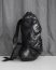 LEON EMANUEL BLANCK Distortion Pregnant Lady Backpack Bag Tasche Rucksack DIS M PLBP 01 horse full grain leather black hide m 4