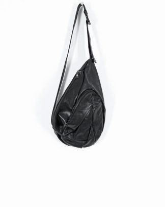 LEON EMANUEL BLANCK distortion dealer bag tasche DIS DB 01 L horse full grain leather black hide m 2