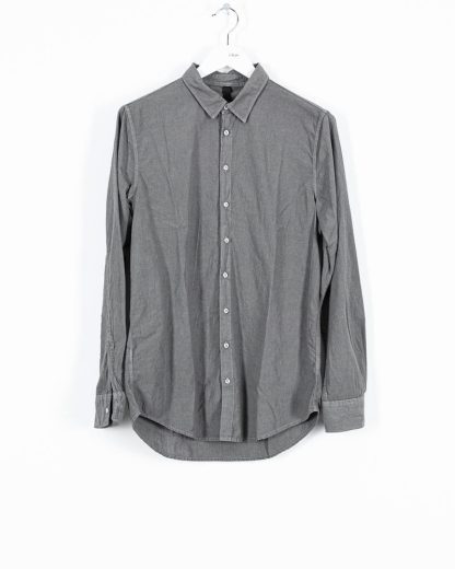 POEME BOHEMIEN fw1920 men button down shirt hemd regular fit SH 01 T602 70 cotton medium grey hide m 2