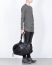 LEON EMANUEL BLANCK Distortion Weekender Bag Tasche DIS WEB 01 M horse full grain leather black hide m 4