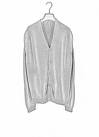 ANDREA CORTELLA Women Cardigan With Back Turned Up Front MC1CSS20 cotton lavender hide m 1