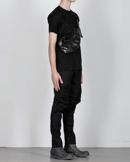 LEON EMANUEL BLANCK distortion dealer bag tasche DIS DB 01 M wild alligator leather black hide m 5