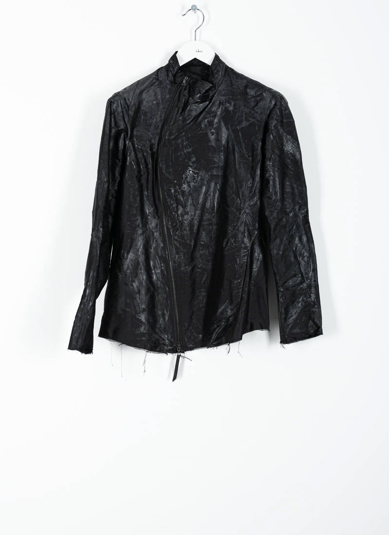 hide-m | LEON EMANUEL BLANCK Distortion Fencing Jacket black silk