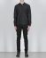 LABEL UNDER CONSTRUCTION ss20 men 35FMSH40 CO185 UN 35BK invisible buttonholes shirt herren hemd cotton black hide m 3