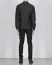 LABEL UNDER CONSTRUCTION ss20 men 35FMSH40 CO185 UN 35BK invisible buttonholes shirt herren hemd cotton black hide m 5