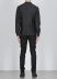 LABEL UNDER CONSTRUCTION ss20 men 35FMSH40 CO185 UN 35BK invisible buttonholes shirt herren hemd cotton black hide m 5