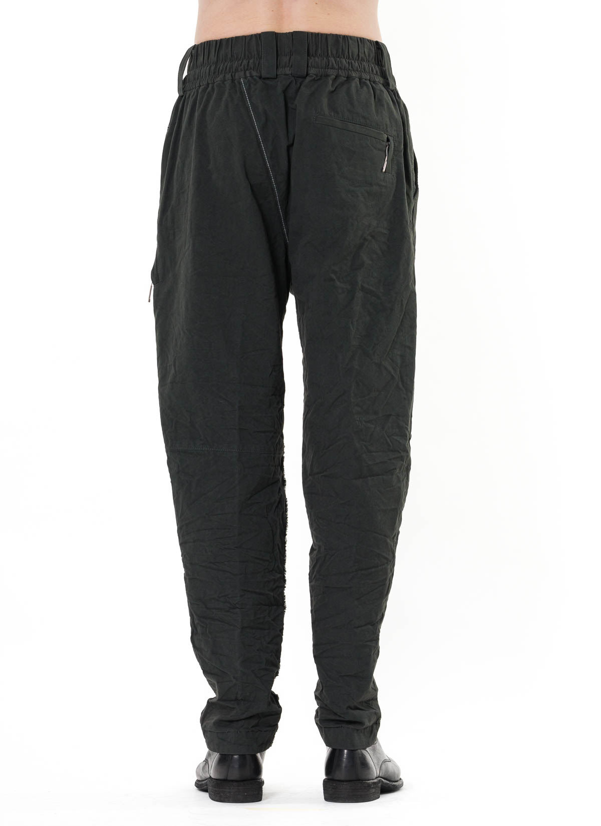 hide-m | TAICHI MURAKAMI Cargo L/C Pants, green black cotton