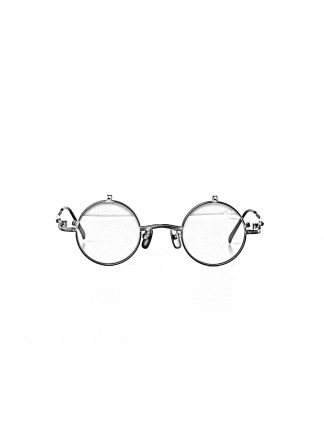 TAICHI MURAKAMI O Megane Flip glasses eyewear brille titan frame grey with brown lens hide m 1
