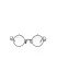 TAICHI MURAKAMI O Megane Flip glasses eyewear brille titan frame grey with brown lens hide m 1