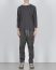 TAICHI MURAKAMI ss20 men Pattern Long Sleeve T Shirt knitted herren tee cotton dark grey hide m 3