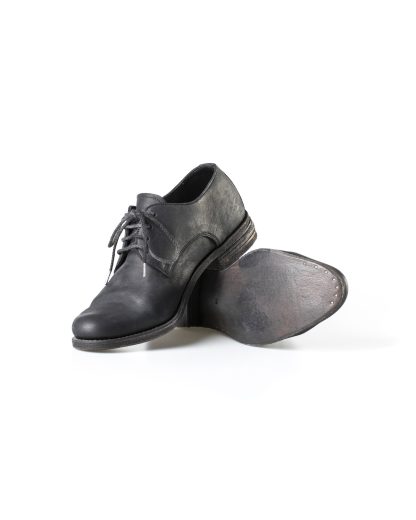 ADICIANNOVEVENTITRE A1923 AUGUSTA men 033N handmade goodyear derby shoe herren schuh kudu leather black hide m 4
