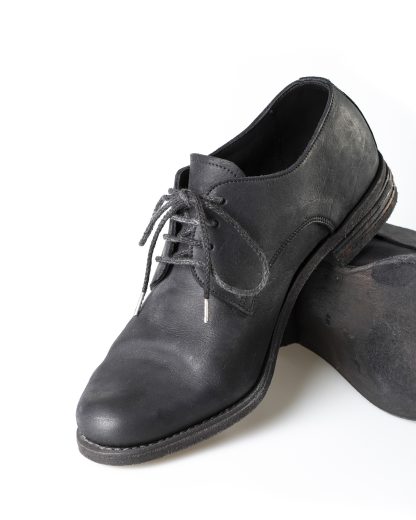 ADICIANNOVEVENTITRE A1923 AUGUSTA men 033N handmade goodyear derby shoe herren schuh kudu leather black hide m 5