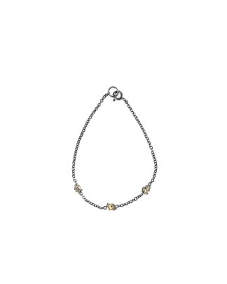 CHIN TEO bracelet armband armkette gold knots chain jewelry jewellery schmuck sterling silver 925 18k gold hide m 1