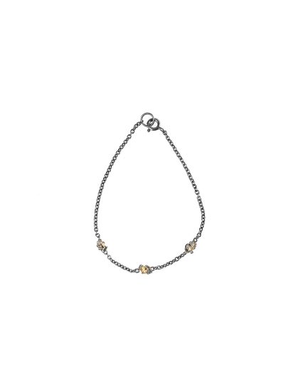 CHIN TEO bracelet armband armkette gold knots chain jewelry jewellery schmuck sterling silver 925 18k gold hide m 1