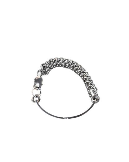 CHIN TEO bracelet armband armkette multi chain id jewelry jewellery schmuck sterling silver 925 hide m 1