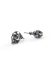 CHIN TEO earrings ohrring ohrstecker stecker oxidised skull totenkopf skulls jewelry jewellery schmuck sterling silver 925 hide m 1