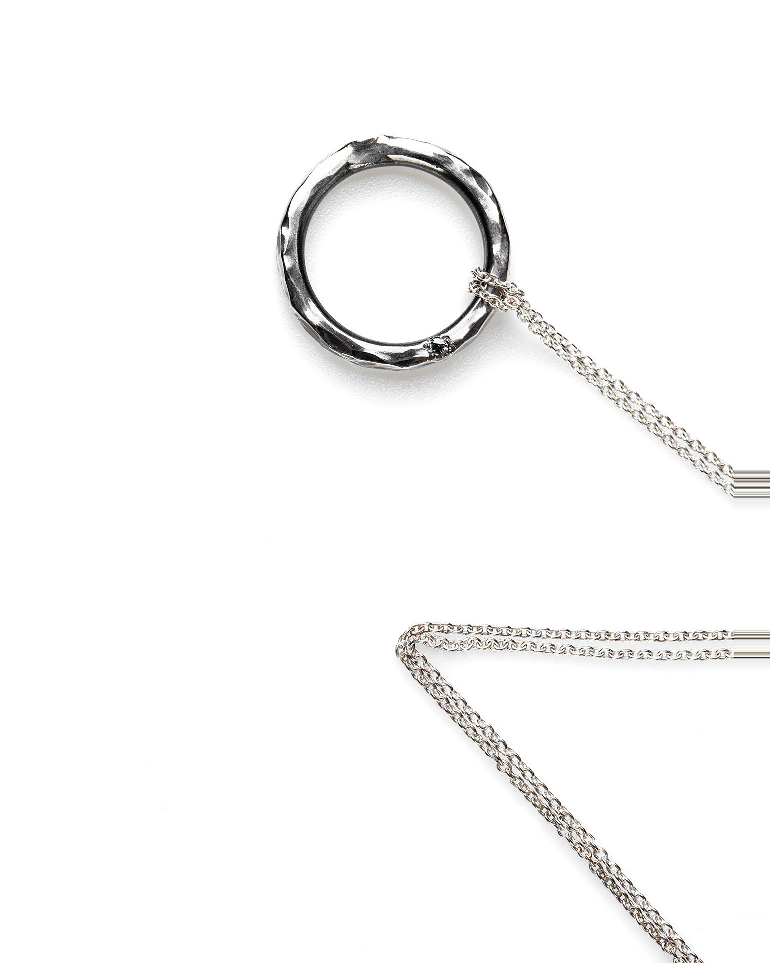 CHIN TEO necklace kette transmission jewelry jewellery schmuck sterling silver 925 salt pepper diamond hide m 2 CHIN TEO necklace kette transmission jewelry jewellery schmuck sterling silver 925 salt pepper diamond hide m 2