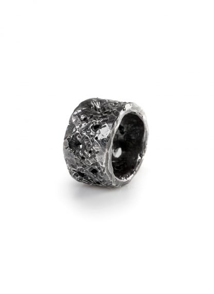 CHIN TEO ring splendour jewelry jewellery schmuck sterling silver 925 dark oxidised hide m 1