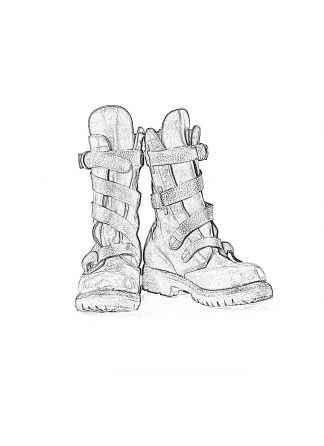 GUIDI 5308CGV women military boot vibram sole shoe damen frauen schuh stiefel calf leather black hide m 1