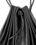 M.A Maurizio Amadei B703 women shell bag damen frauen tasche vachetta cow leather black hide m 3