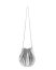 M.A Maurizio Amadei B703S women shell bag damen frauen tasche silver chain vachetta cow leather black hide m 1