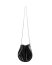 M.A Maurizio Amadei B703S women shell bag damen frauen tasche silver chain vachetta cow leather black hide m 2