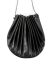 M.A Maurizio Amadei B703S women shell bag damen frauen tasche silver chain vachetta cow leather black hide m 3