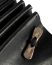 M.A Maurizio Amadei B703S women shell bag damen frauen tasche silver chain vachetta cow leather black hide m 4