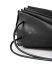 M.A Maurizio Amadei B704 women medium shell bag damen frauen tasche vachetta cow leather black hide m 3