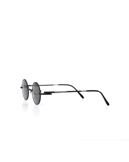 TAICHI MURAKAMI O MEGANE Glasses Eyewear Brille titan frame black lens black hide m 3