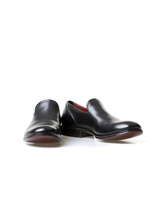 m moriabc maurizio altieri BB SeTTe goodyear hand welt men shoe loafer herren schuh shell cordovan leather black hide m 2