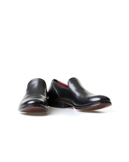 m moriabc maurizio altieri BB SeTTe goodyear hand welt men shoe loafer herren schuh shell cordovan leather black hide m 2