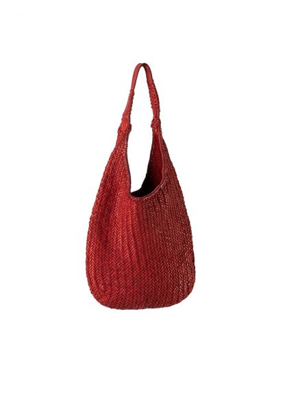 GUIDI AN5 woven bag tasche handtasche calf leather red hide m 2