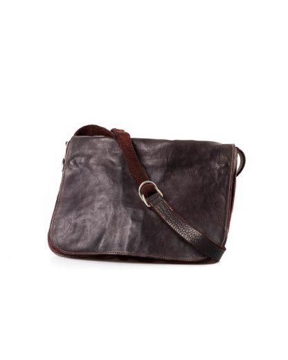 GUIDI B6 Messenger Bag Tasche soft horse leather CV23T dark burgundy hide m 3