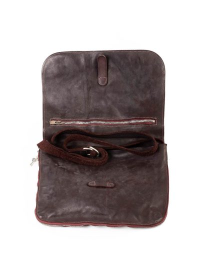 GUIDI B6 Messenger Bag Tasche soft horse leather CV23T dark burgundy hide m 5