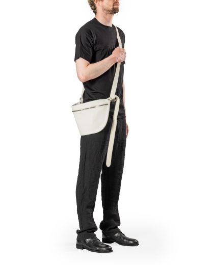 GUIDI Q10M Shoulder Bag Tasche horse leather black red white hide m 12