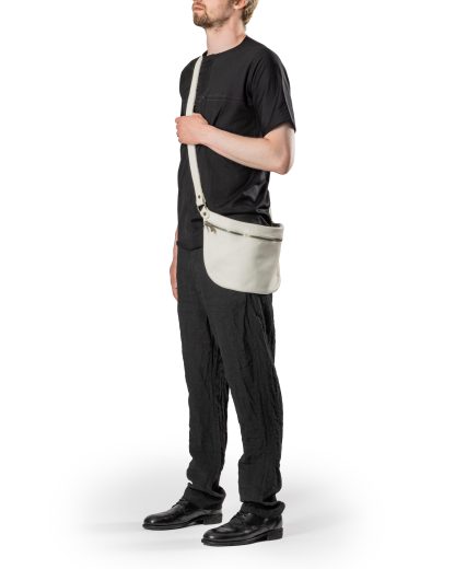 GUIDI Q10M Shoulder Bag Tasche horse leather black red white hide m 15
