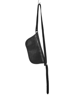GUIDI Q10M shoulder bag tasche men women soft horse full grain leather black hide m 1