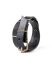 M.A macross Maurizio Amadei A F4B2 Wristband Bracelet Armband silver cow leather black hide m 3