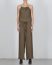 MA Macross Maurizio Amadei women TW137S VSTR silver shoulder lace pleated top viscose gold brown hide m 3