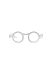 m.a macross maurizio amadei OO300 ORN One Piece round glasses brille sonnenbrille genuine horn black hide m 1