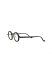 m.a macross maurizio amadei OO300 ORN One Piece round glasses brille sonnenbrille genuine horn black hide m 3