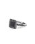 GUIDI women G AN02DN Ring black diamonds black leather 925 sterling silver hide m 1