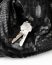 LEON EMANUEL BLANCK distortion dealer bag men women tasche DIS M DBS 01 python leather black hide m 6