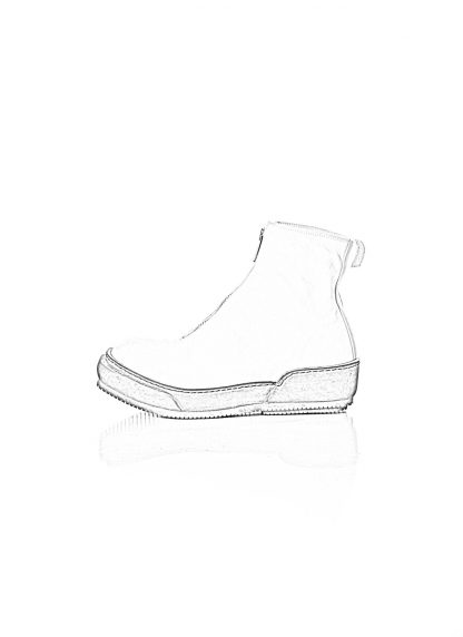 GUIDI PLS women front zip boot rubber sole damen sneaker schuh boot shoe horse leather CO00T white hide m 2