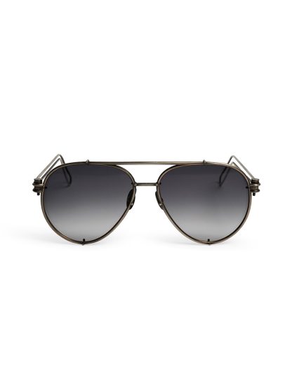 werkstatt munchen m0501 glasses 1 brille sunglasses sonnenbrille 925 sterling silver faded grey hide m 1